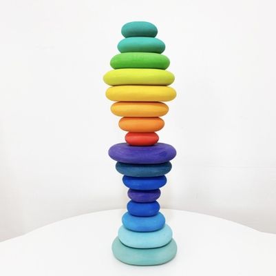 유아들을 위한 32 PC 디지탈 수 목조 건축물 블록 균형 블록