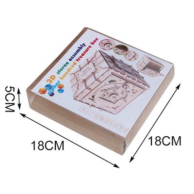 기계적인 INS 노르딕 경기 목재 블럭 퍼즐 완구 3d 나무로 된 퍼즐 상자