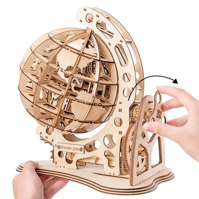 3D 끊임없는 목재 블럭 퍼즐 완구 나무로 된 기계식 모델