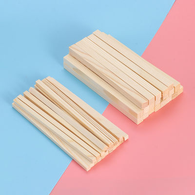 30Pcs 미완성 나무를 계산하는 것 케케묵은 나무봉을 정교하게 만듭니다
