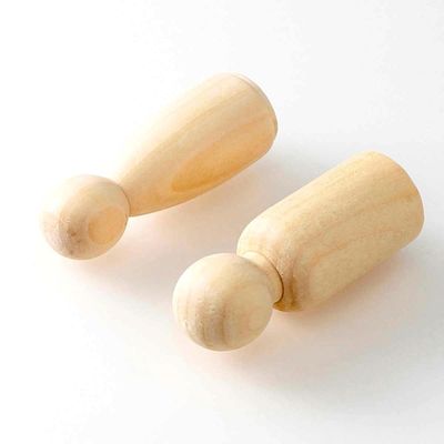 기술 100Pcs 나무로 된 Peg는 비어 있는  ISO9001 그림을 예쁘게 차려 입습니다