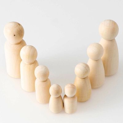 기술 100Pcs 나무로 된 Peg는 비어 있는  ISO9001 그림을 예쁘게 차려 입습니다