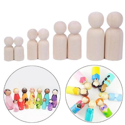 기술 100Pcs 나무로 된 Peg는 비어 있는  ISO9001 그림을 예쁘게 차려 입습니다