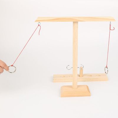 훅 28 센티미터 목형 링 토스 게임 스로잉 그릴 수 있는 우즈 기술