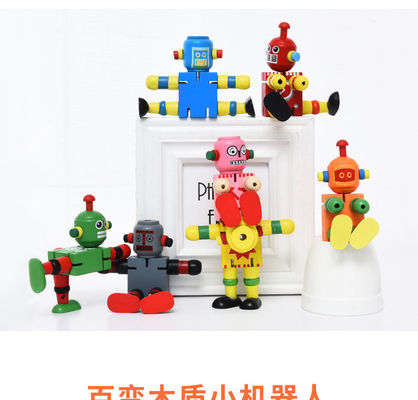 OEM 교육적 나무로 된 개성 구성 요소
